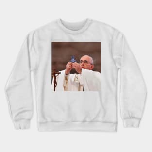 Fidget Spinner Pope Crewneck Sweatshirt